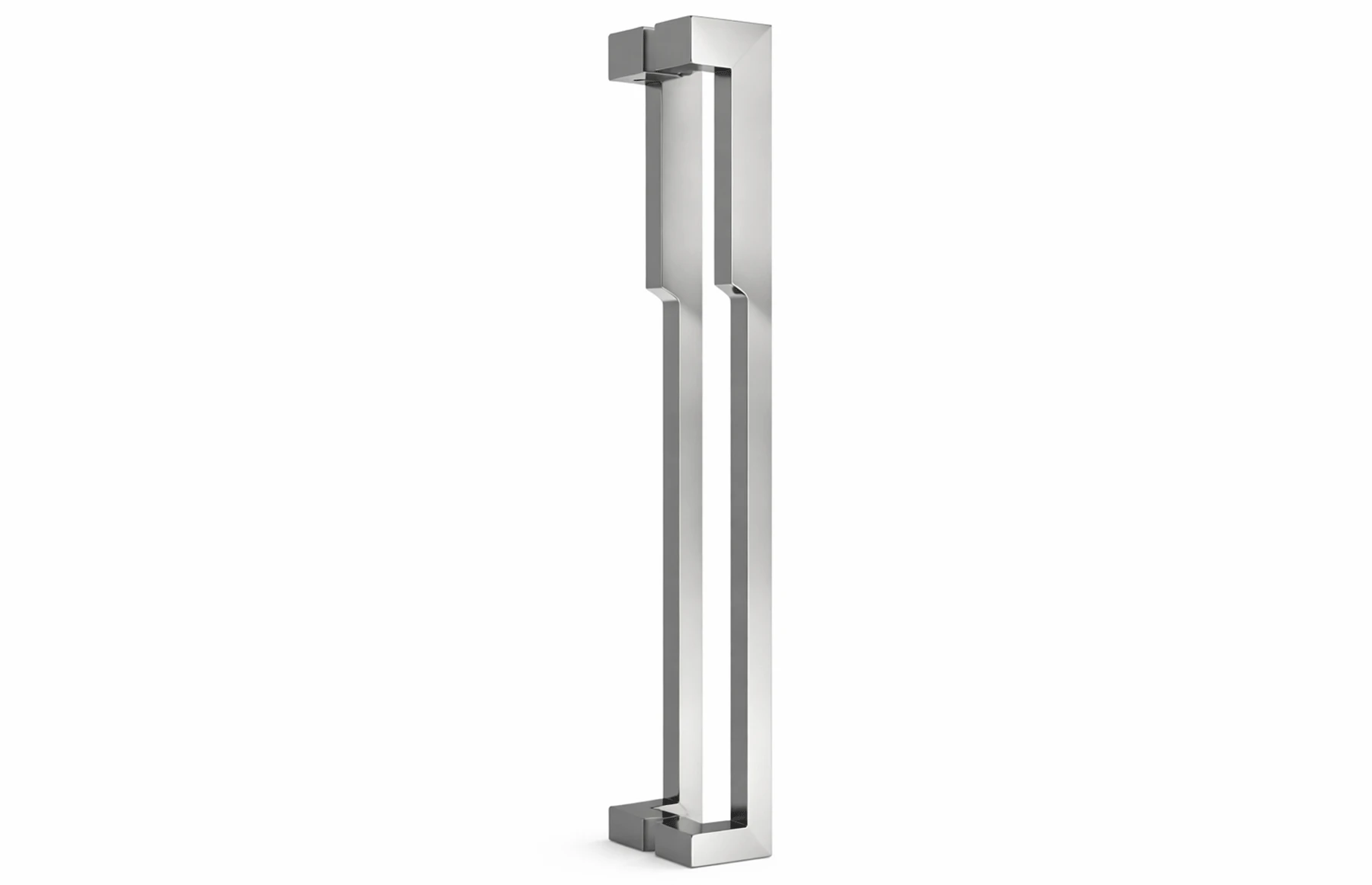 Set mânere poartă inox satinat AISI 316, 38x25 mm