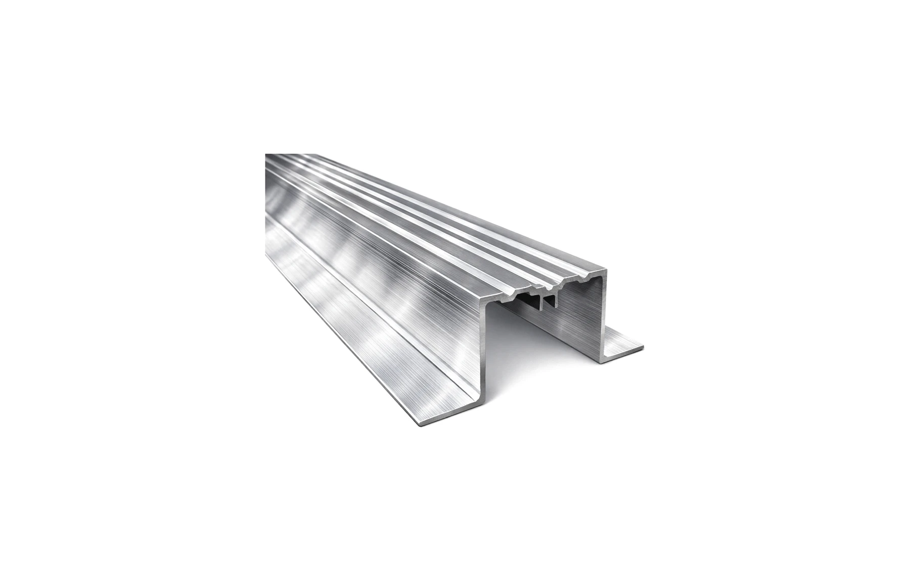 Grinda montaj deck din aluminiu, Dimensiune: 65 x 25 mm, lungime: 6000 mm