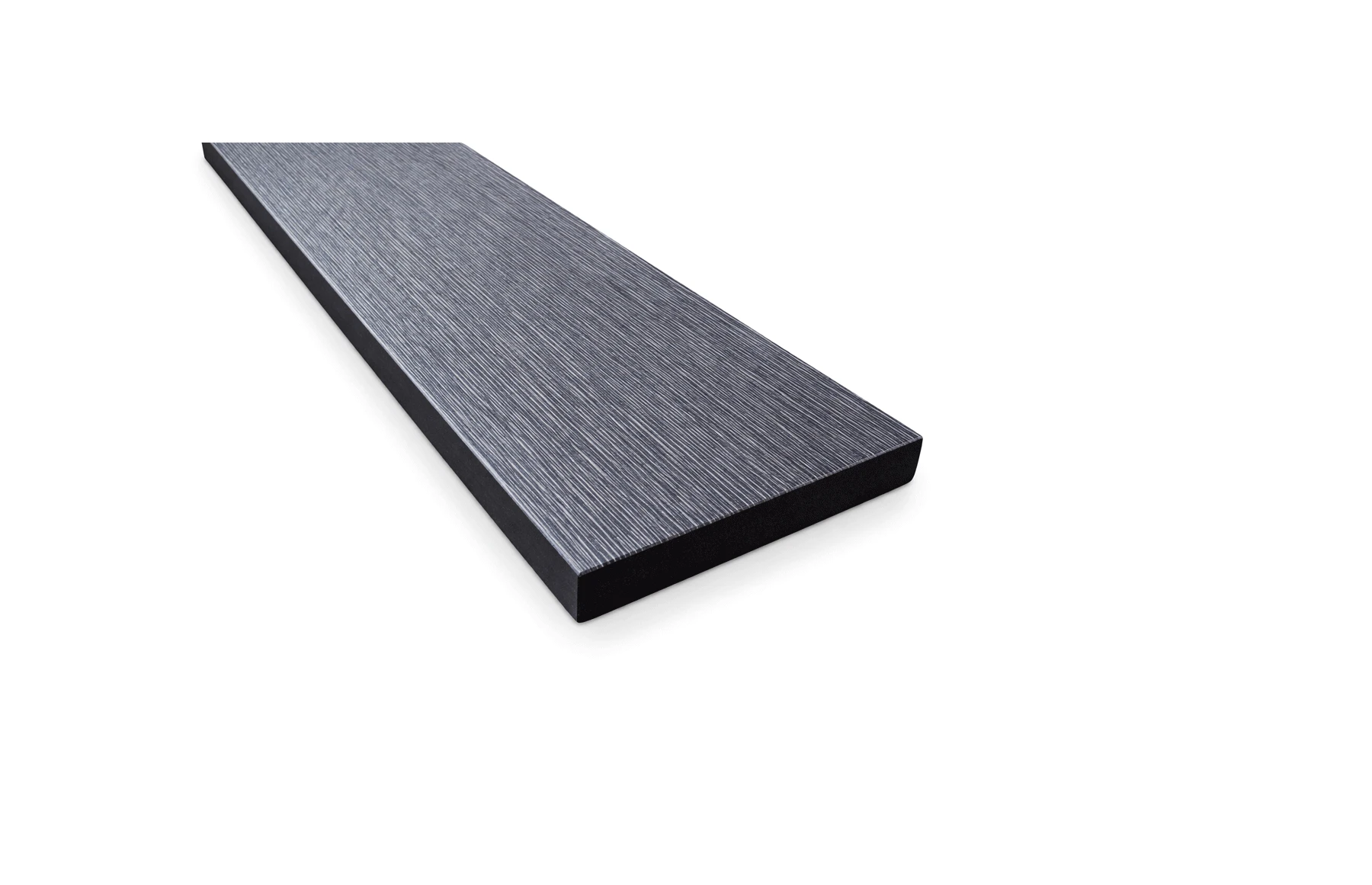 Fasie terminatie NO GAP , 70  x 11 mm X 4000 mm, gri inchis
