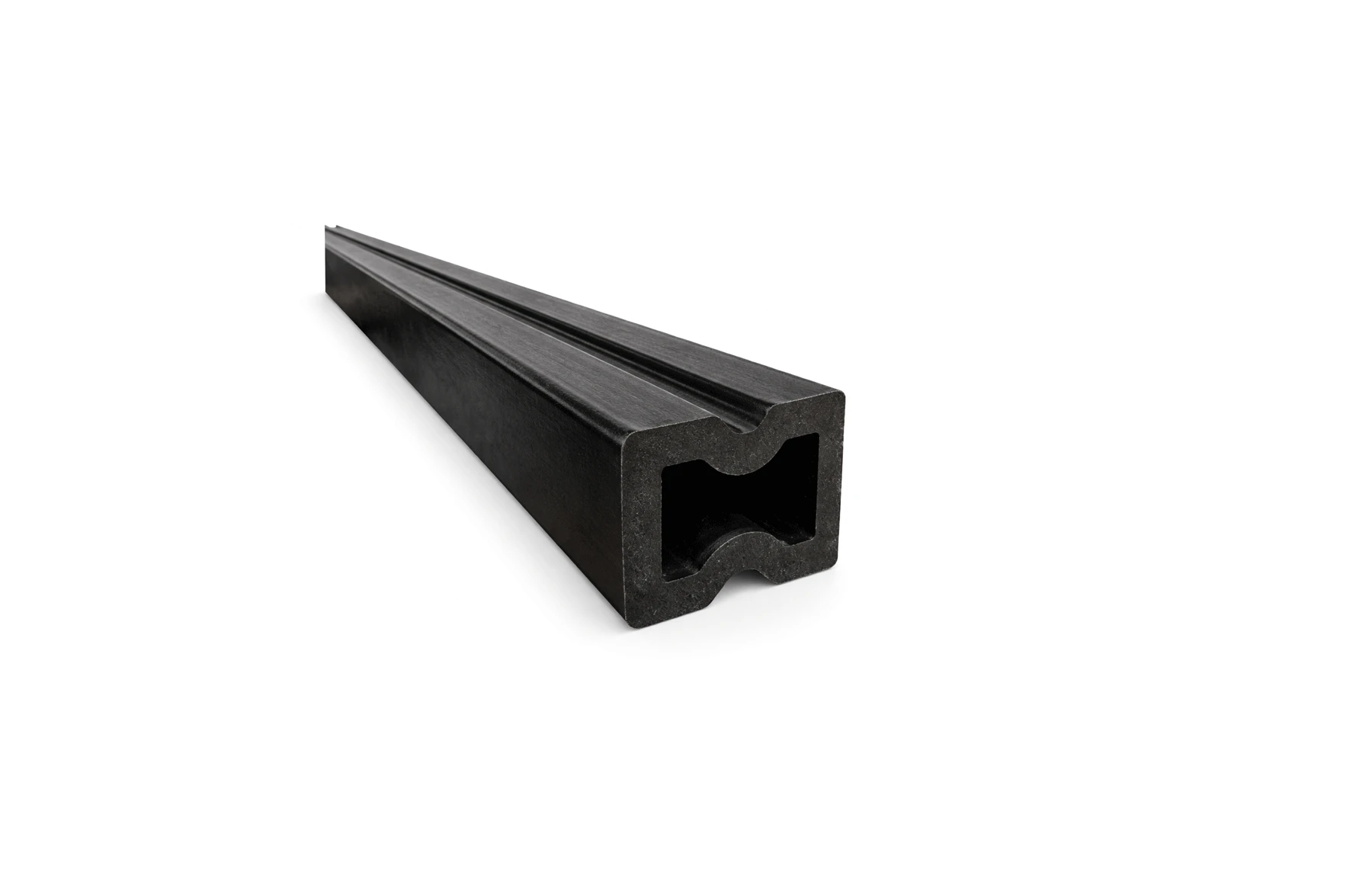 Grinda montaj deck decupata, dimensiune: 40 x 30 mm, Lungime 4000 mm, Material: WPC