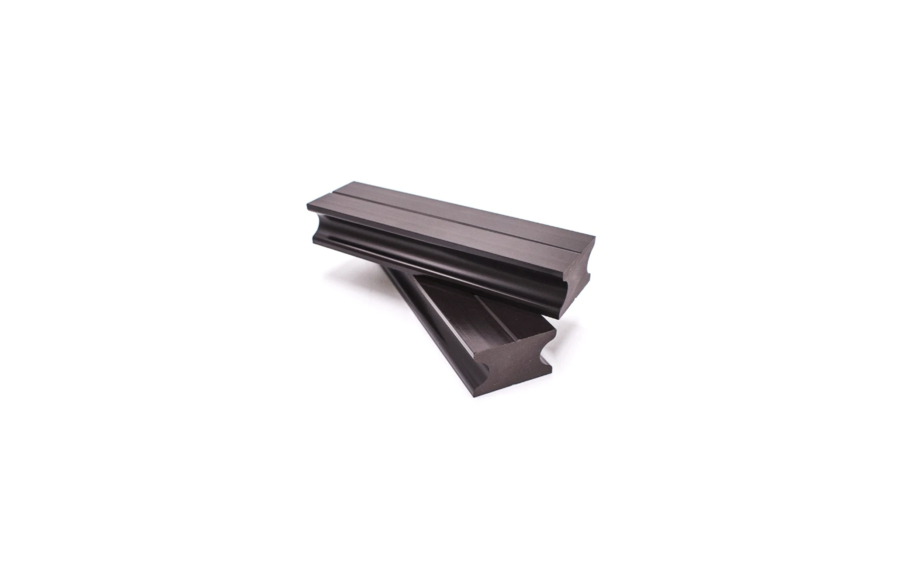 Grinda WPC plina pentru montaj deck, rifjaj,  40 x 25 mm x 3000 mm, Lemn Compozit