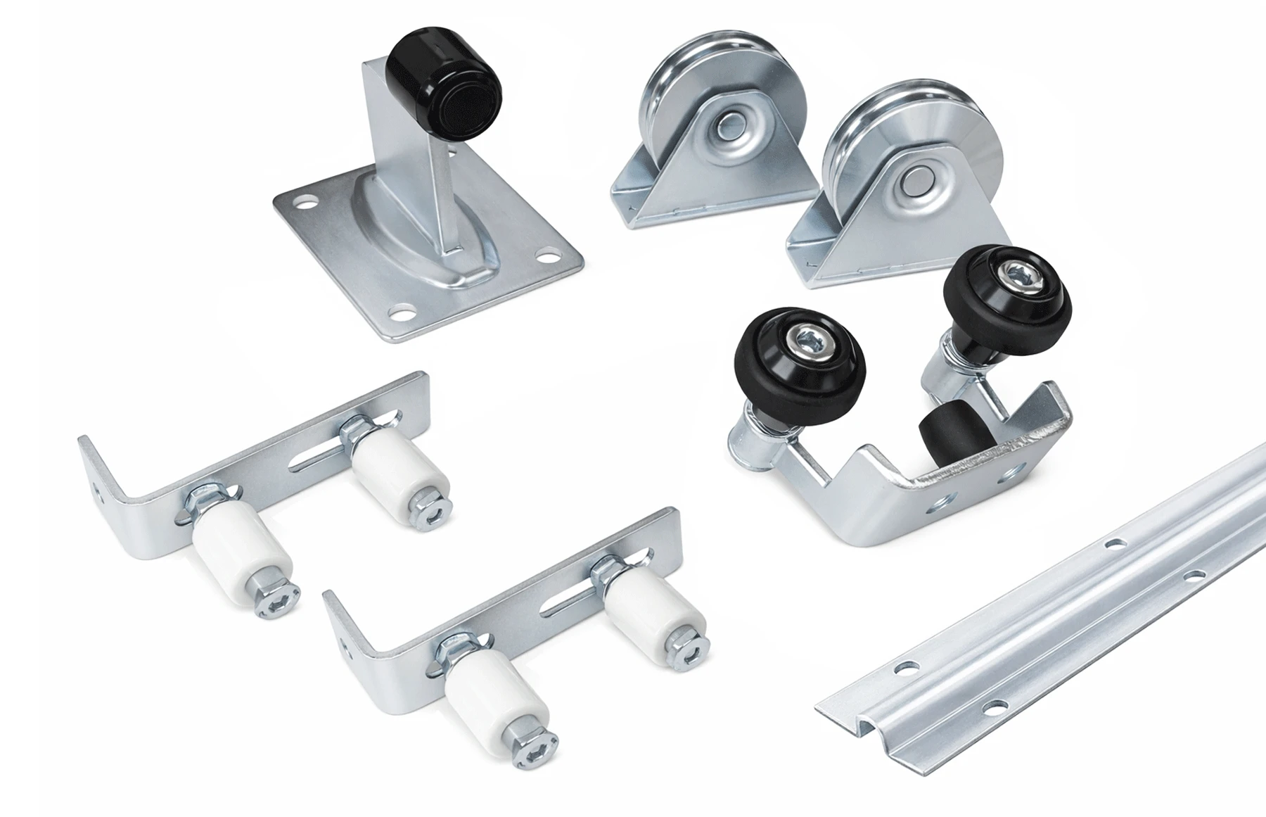 Kit poarta culisanta L1, greutate sustinuta 220kg