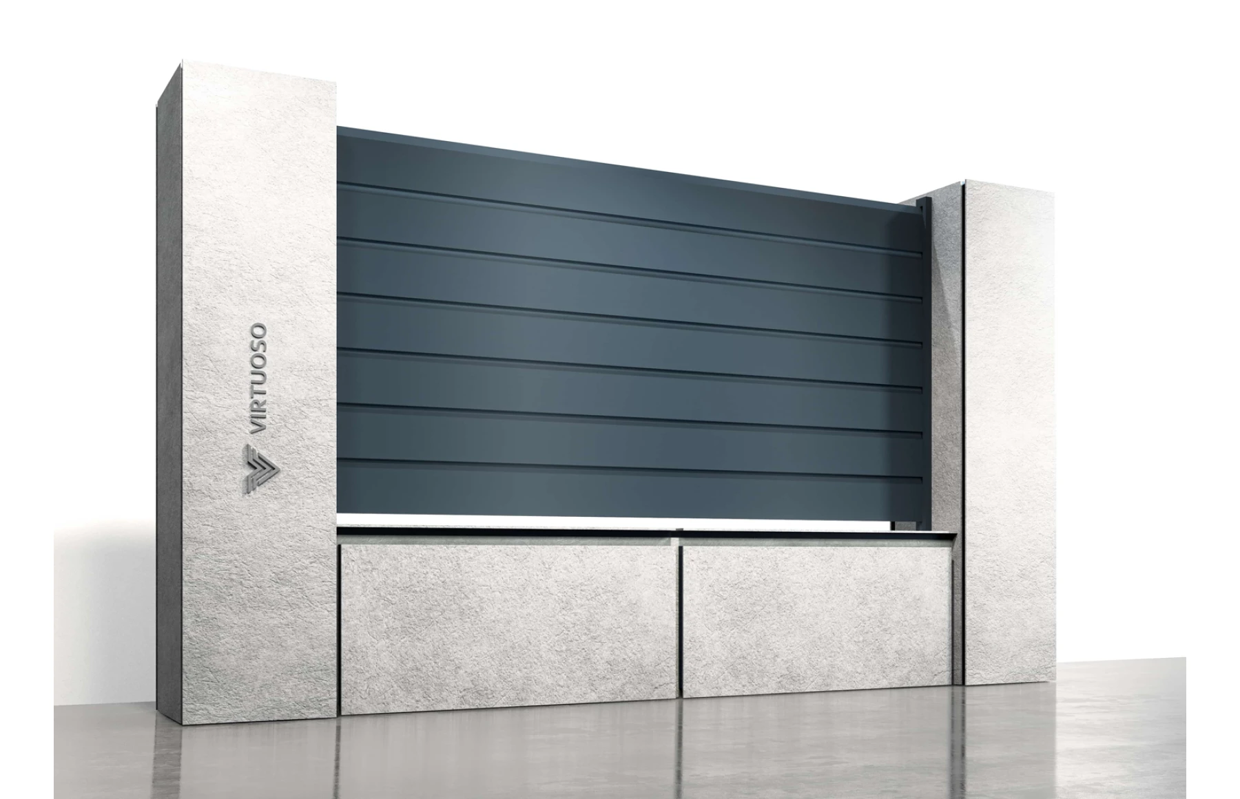 Panou gard metalic din aluminiu, model Sfinx 2000x2500mm