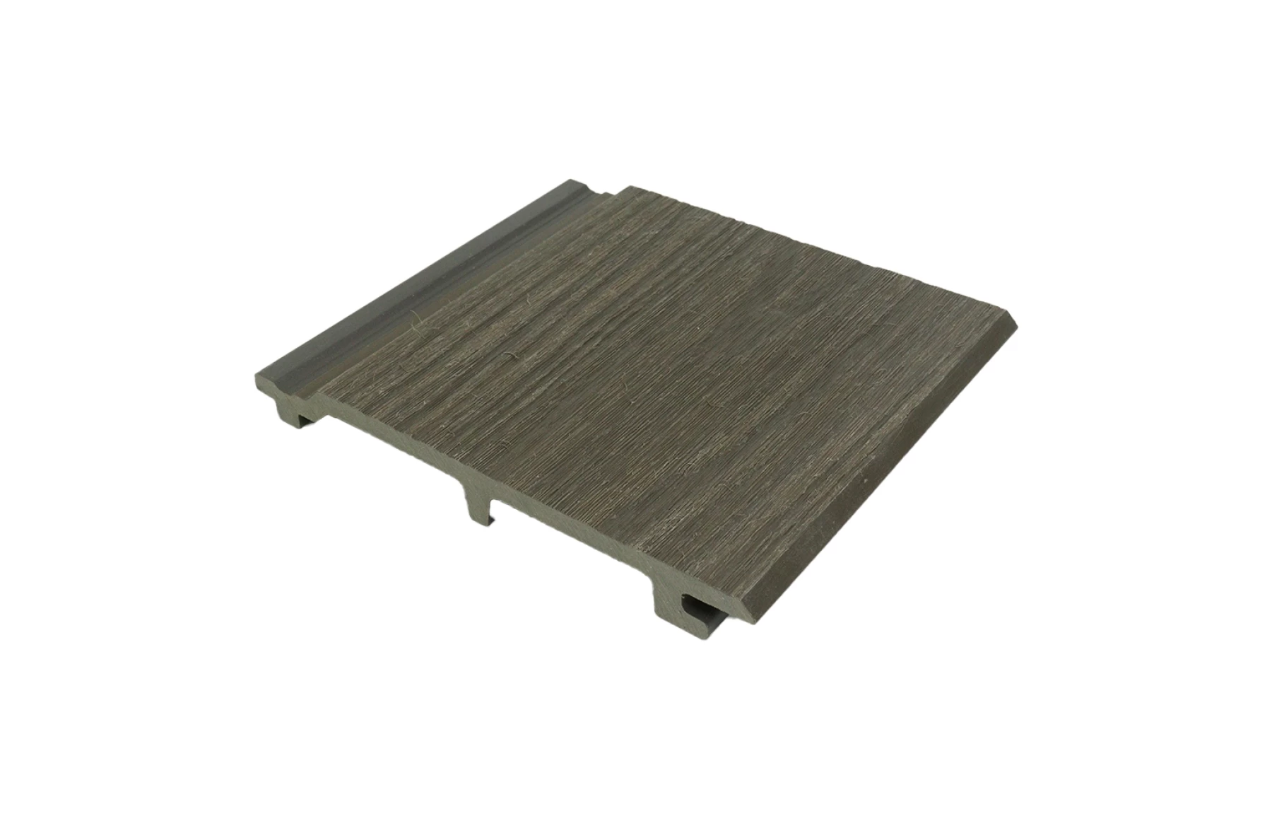 Riflaj coextrudat plin 3D WPC maro nuc, Virtuoso, Dimensiune: 175x21mm, Lungime: 3600mm, Eleganță și Protecție pentru Spațiile Exterioare