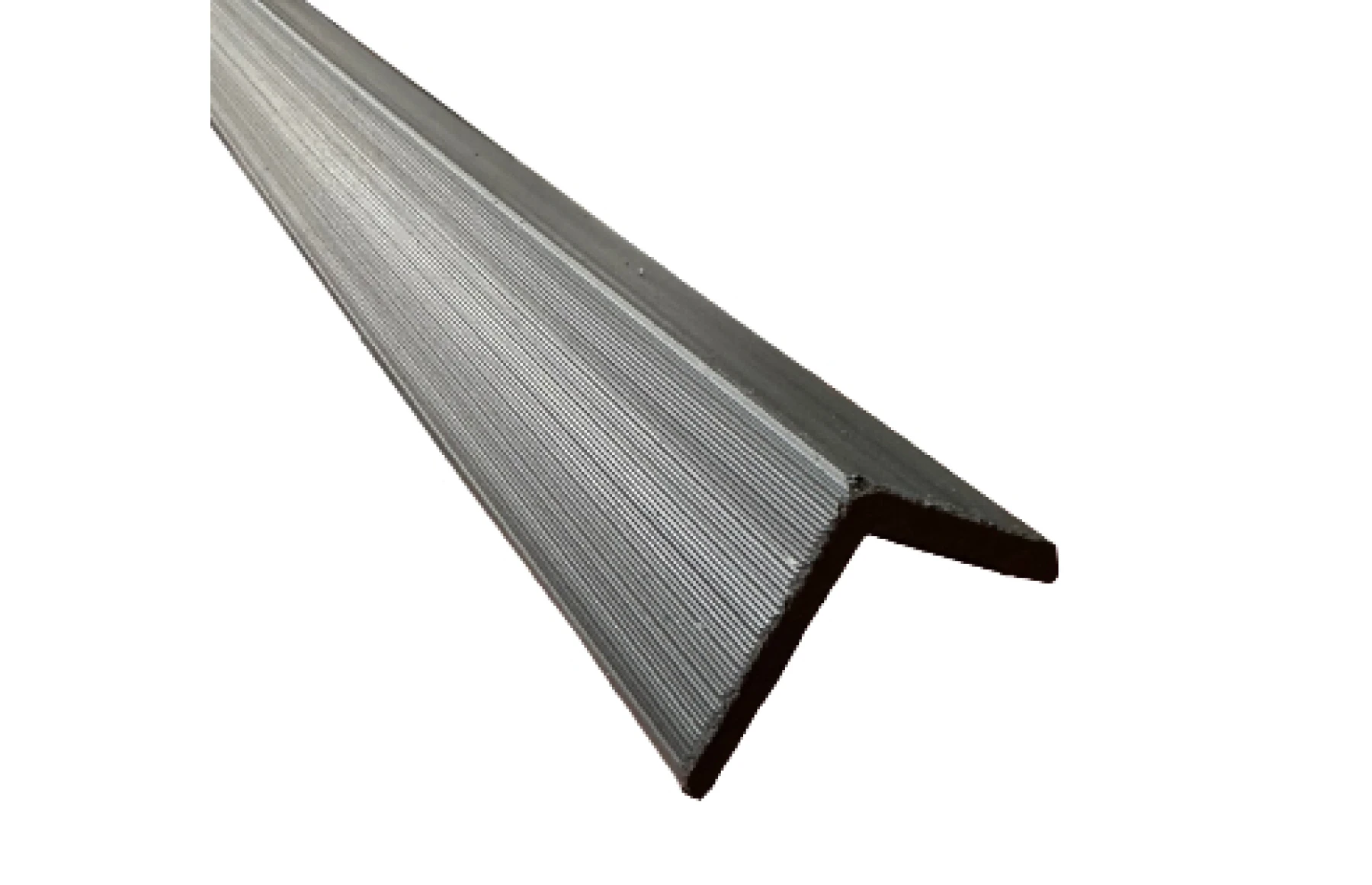 Profil L WPC ,  55 x 55 mm, Lungime: 4000 mm, gri inchis
