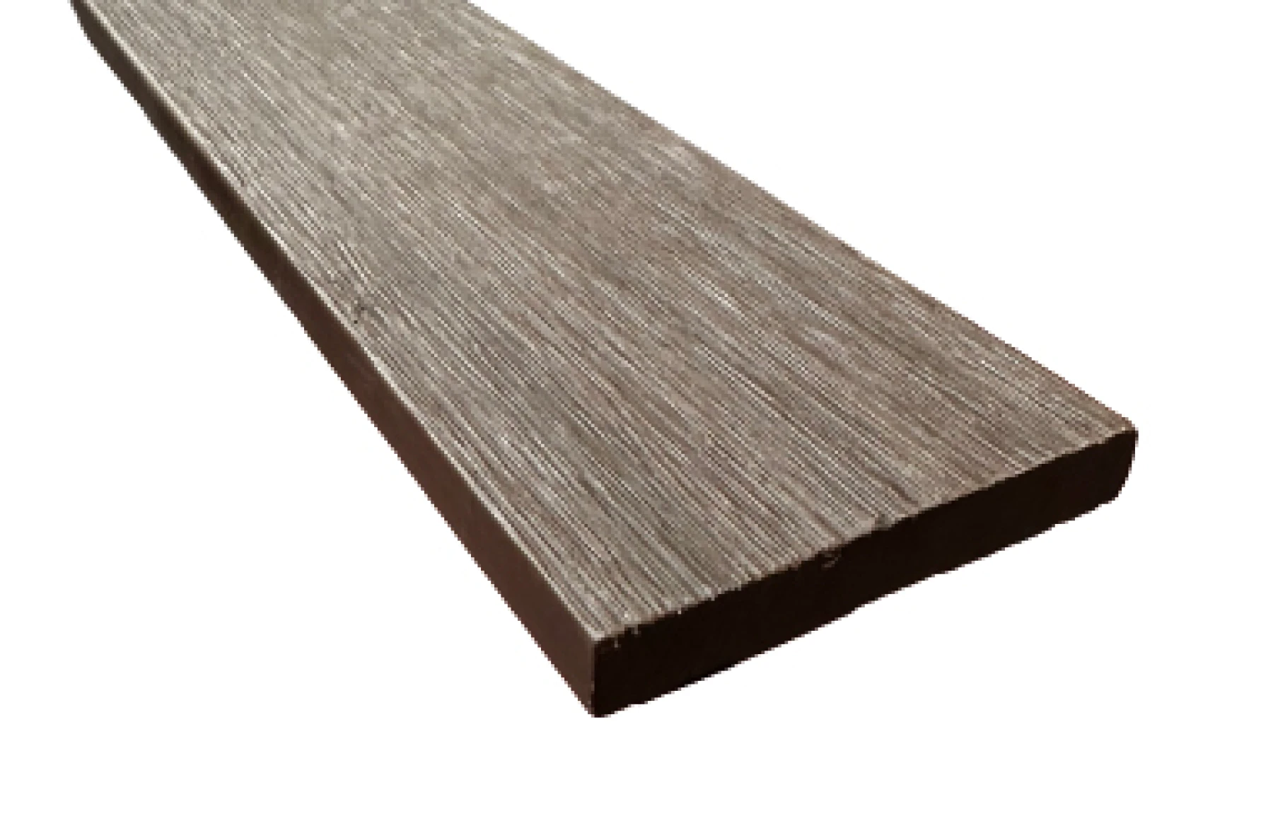 Fasie terminatie NO GAP , 70  x 11 mm X 4000 mm, Maro